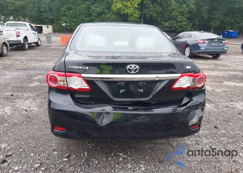 2011 Toyota Corolla Le из США, поврежденный, VIN 5YFBU4EE7BP002300